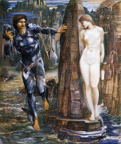 The Perseus Series: The Rock of Doom by Edward Burne Jones
